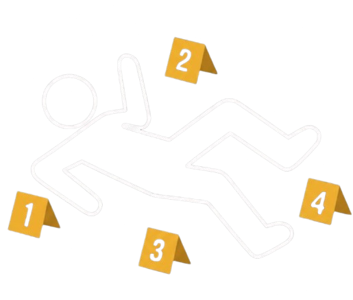 dead body outline